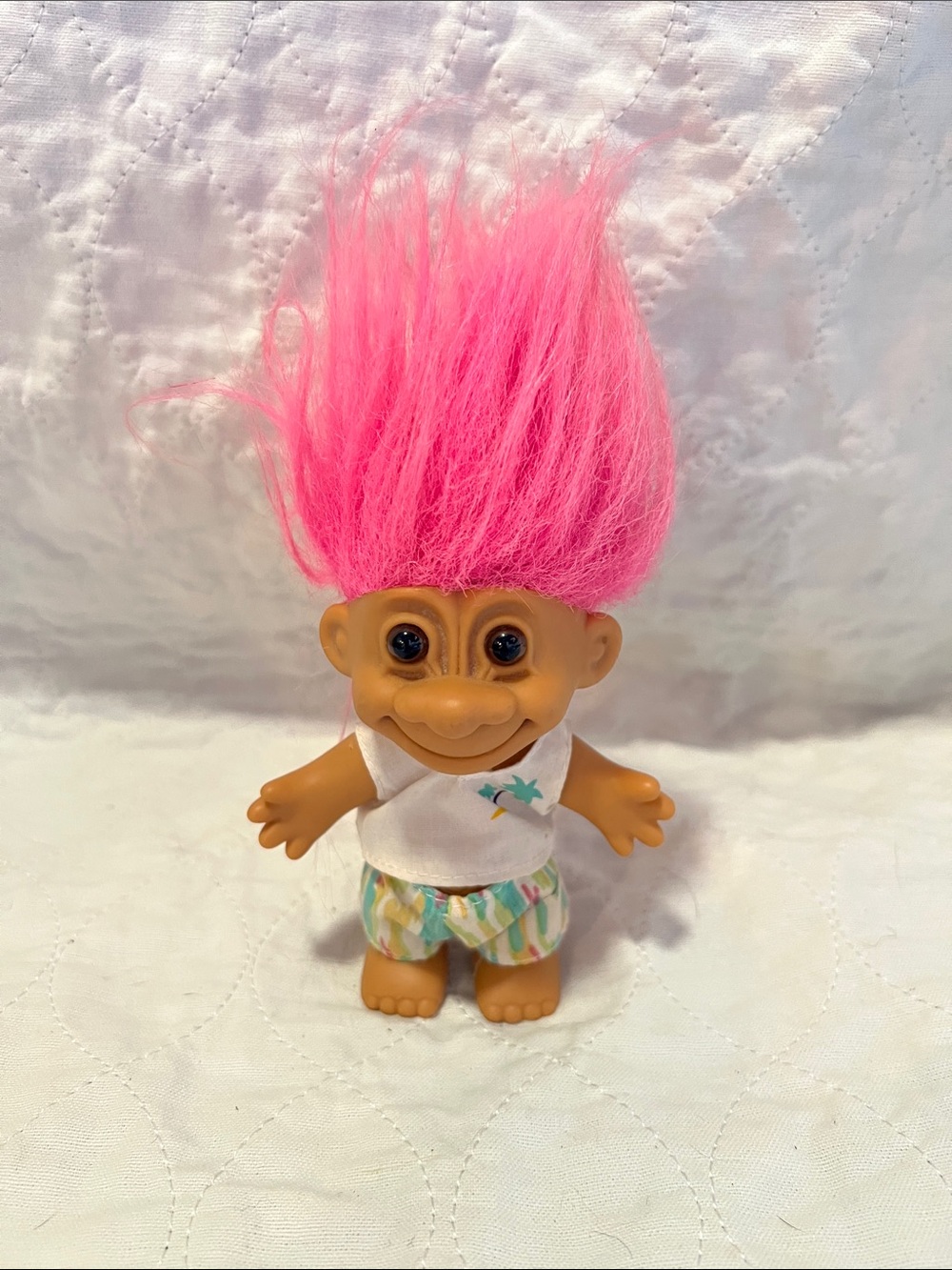 1990 Pink Hair Troll Doll